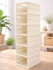 6-TIER SHOE ORGANIZER - White - View 1