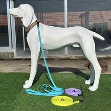 [Daily Comfort] Correa de entrenamiento para perros extra larga e impermeable, fácil de limpiar, material PVC duradero - Ideal para senderismo, patio, playa y natación - Multicolor - Ver 3
