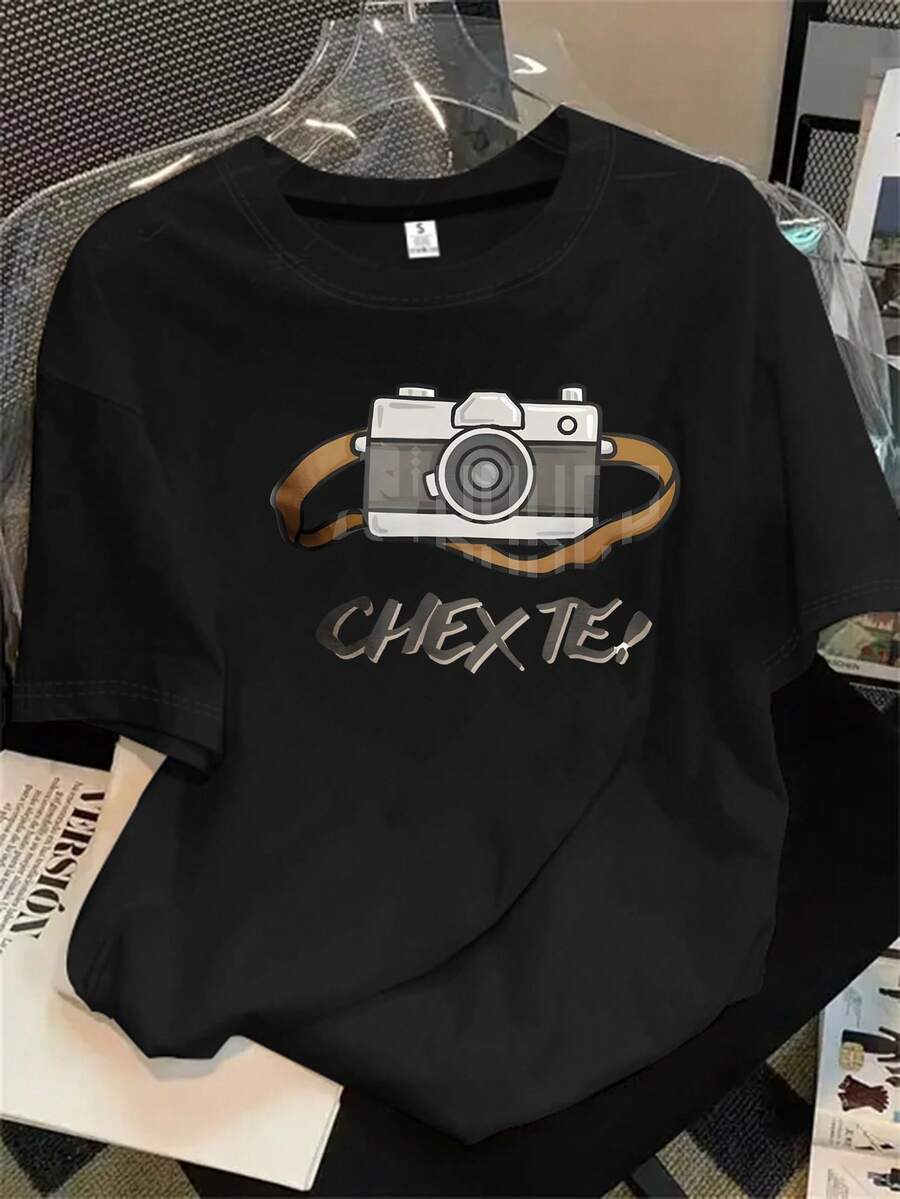 Halloween Graphic T-Shirt - Black - View 1