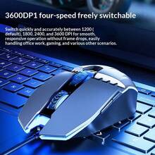 Mouse Gaming HP M1 dengan Pemrograman Makro USB, Cocok untuk Laptop Gaming, Komputer Desktop, dan Penggunaan Kantor - View 2