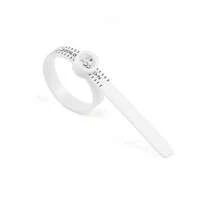 Outil de mesure de la taille de bague, tailleur de bague facile à utiliser avec loupe, mesure précisément la taille des doigts, convient aux tailles US, UK et européennes, la conception portable garantit une taille de bague parfaite - ajusteur de mesure d'anneau - Voir 17