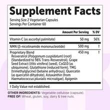 Micro Ingredients NMN复合物 1000毫克 120粒素食胶囊 - 120 Vegetarian Capsules - 查看 6