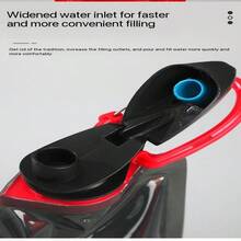 1pc 650ml Collapsible Water Bottle, Portable PE Water Bottle, Suitable For Outdoor Activities, Providing Enough Water For Cycling, Motorcycle, Car, Hiking, Camping And BBQ, Suitable For Outdoor Use, Outdoor Cycling Sports Water Bottle, Mountain Climbing Portable Water Cup, PE Plastic Collapsible Water Bag, Gift Promotion Water Storage Pouch - Multiple Styles - View 12