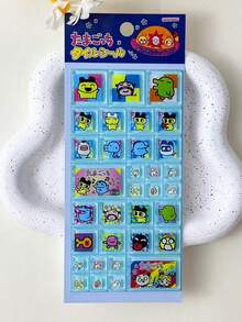 3D/DIY Stickers, Interchangeable 3D Embossed Fun Stickers, Transparent Embossed Creative Sticker Book, Diamond Gem Crystal Children's Handmade Decoration Stickers, Christmas/Thanksgiving Children's Birthday Gift - Multicolor - View 8