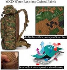 Camping & Hiking Bags - Army Green - View 3