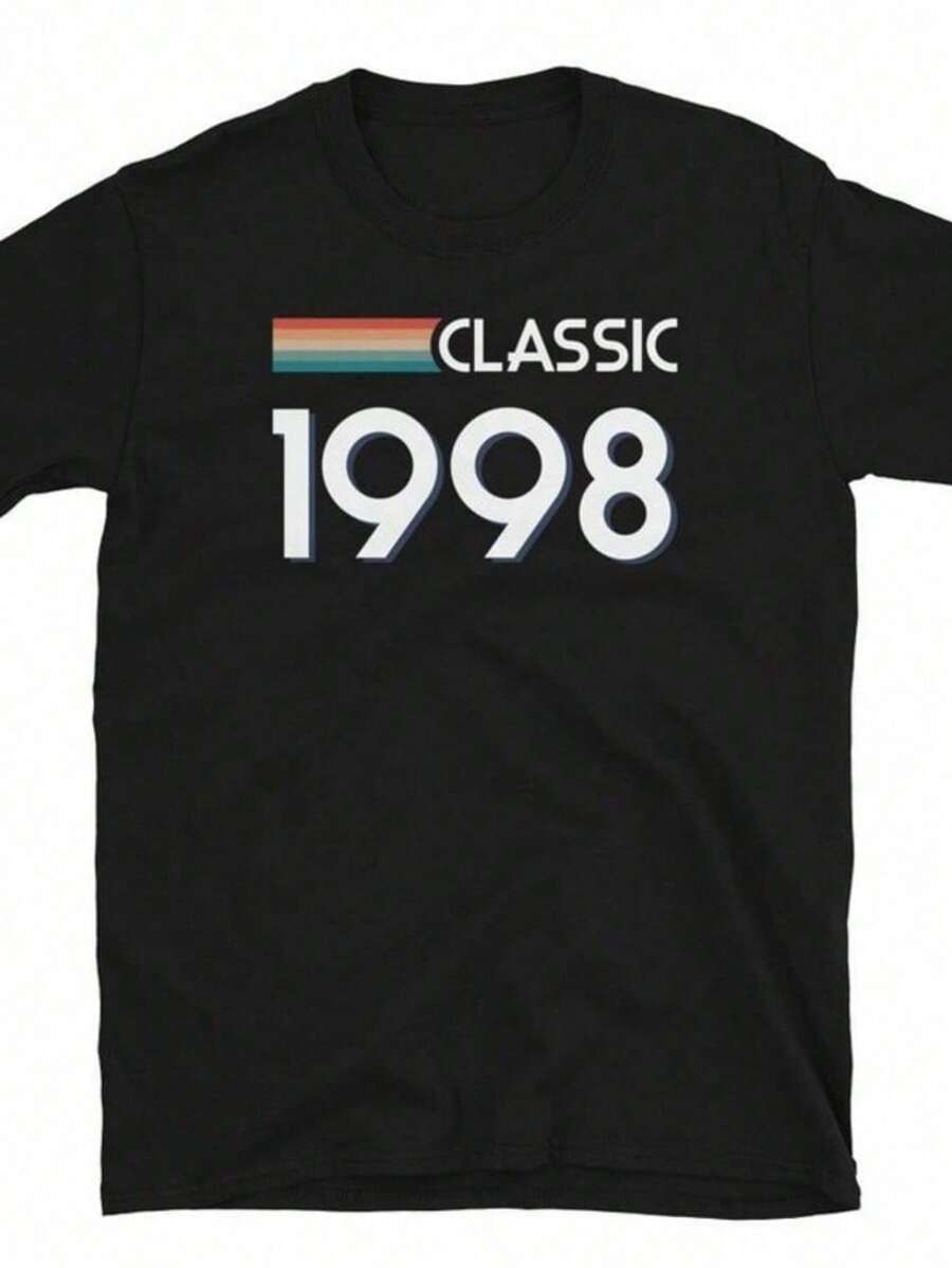 Classic French Theater Graphic T-Shirt, Vintage Mime Art Tee, Retro Cinema Aesthetic Shirt, Noir Style Gift For Film Fans, Loose Fit Retro Tee - 後六 - 查看 1