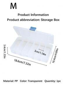 1pc Clear Makeup Bag,For Holiday Beach, Bathroom Collection, Bedroom Collection, Large Capacity - Clear - View 2