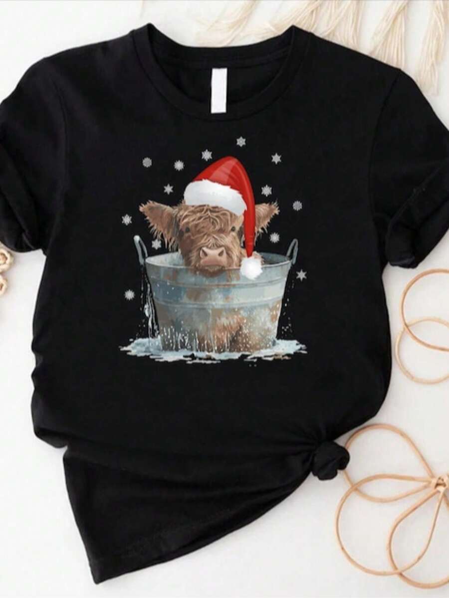 Women T-Shirts - Black 3 - View 1