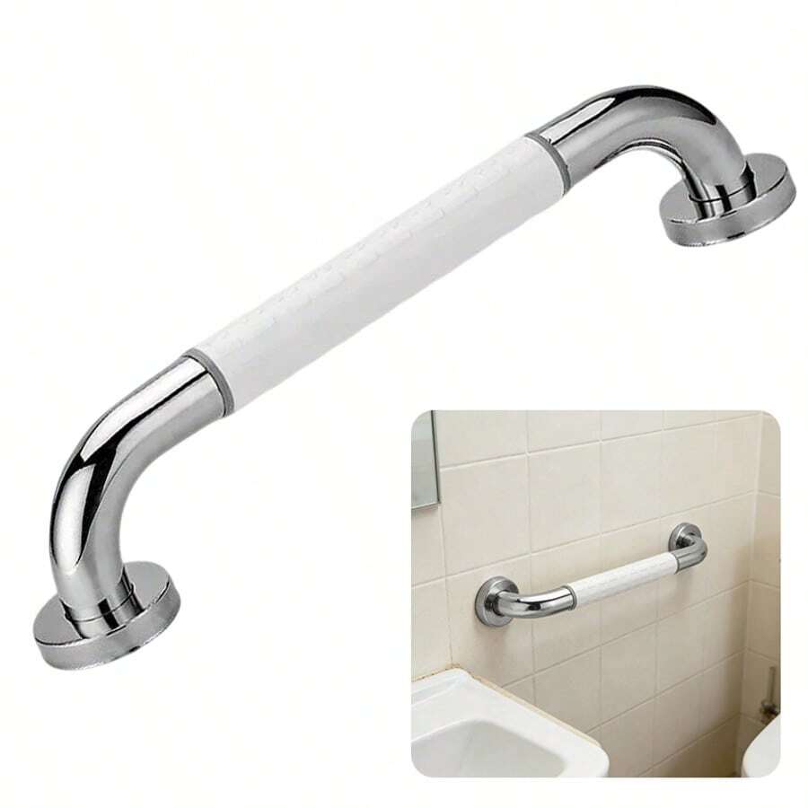 50cm Bathroom Grip Shower Tub Grab Bar Handle Handrail Rail Disabled NEW - White - View 1