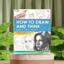 24-Page Adult Coloring Book | How To Paint And Think Like A Real Artist: 30-Day Painting Guide - Step-By-Step Instructions For Beginners To Advanced Artists - Learn Painting Techniques, Sketching, Shading, Perspective Proportion, Line Art Texture - B - View 7