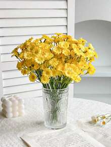 1/12/24 piezas Margarita artificial, Margarita falsa, Ramo de margaritas realista, Flores silvestres falsas, Adecuado para decoración de otoño, Decoración de fiesta (Jarrón no incluido), Día de San Valentín, Día de la Madre, Decoración del hogar, Decoración de la habitación, Boda, Decoración de boda, Decoración de la sala de estar, Regalo de cumpleaños, Regalo de graduación, Decoración exterior, Centro de mesa, Decoración de jardín - multicolor - Ver 7