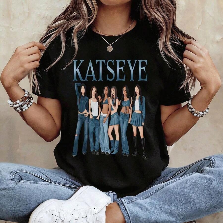Women T-Shirts - Black - View 1