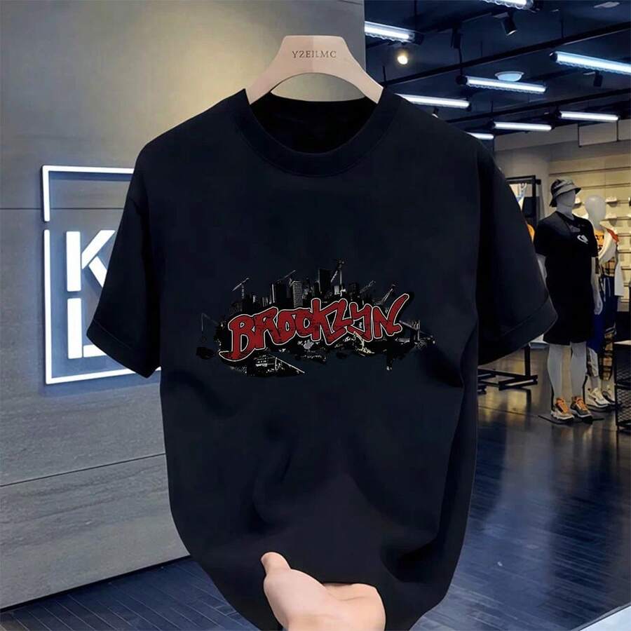 Men T-Shirts - Black - View 1