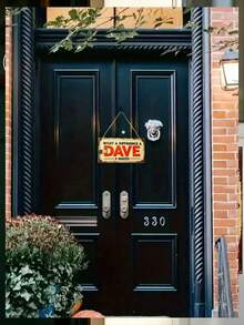 لافتة خشبية مسطحة الأبعاد بتصميم عتيق "Dave's Difference" متينة - ديكور جداري أحمر وأبيض بطراز المزرعة مع اقتباس فكاهي، هدية مثالية، تصميم مسطح ثنائي الأبعاد، ديكور المكتب | ديكور ممتع | لافتة خشبية، ديكور فن جداري، تأتي مع حبل جوت، سهلة التعليق - متعدد الألوان - مشاهدة 6