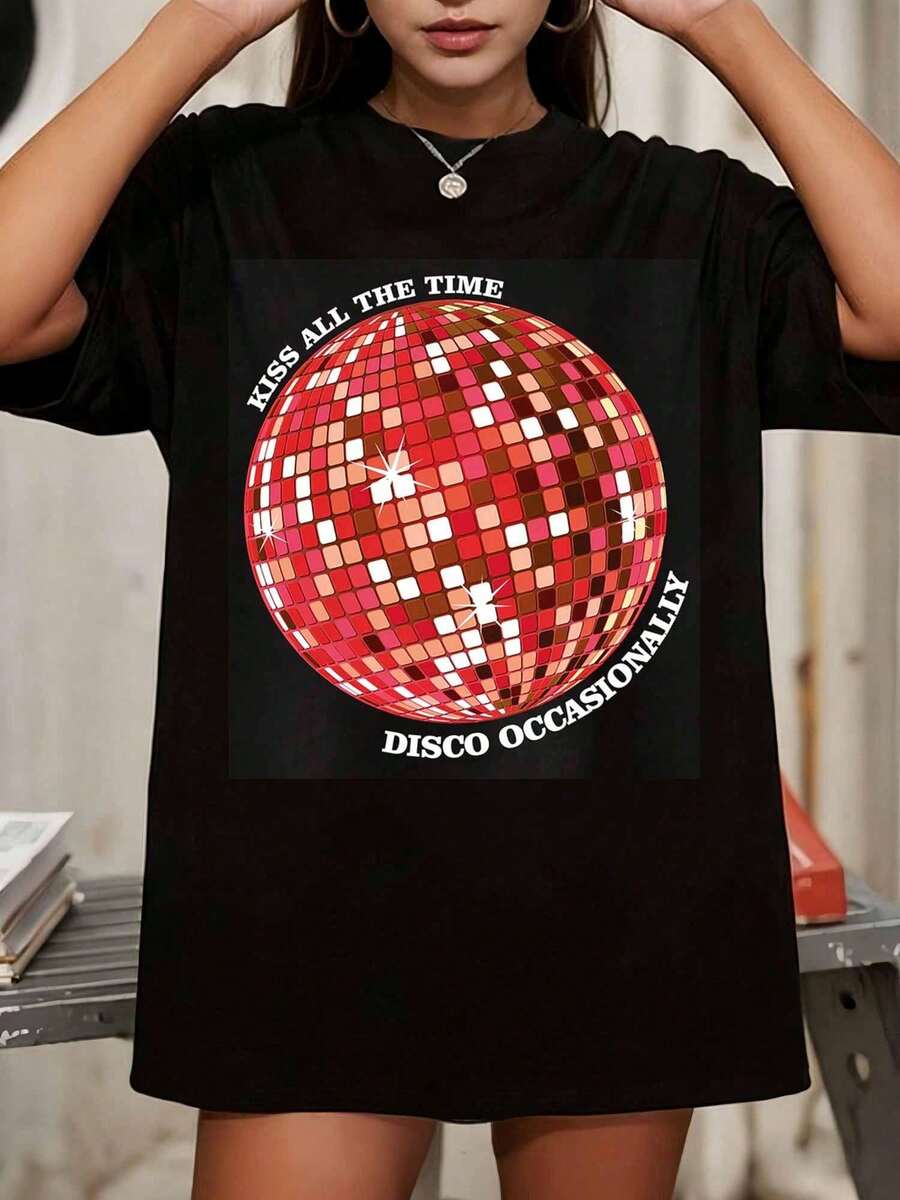 Women T-Shirts - Black - View 1