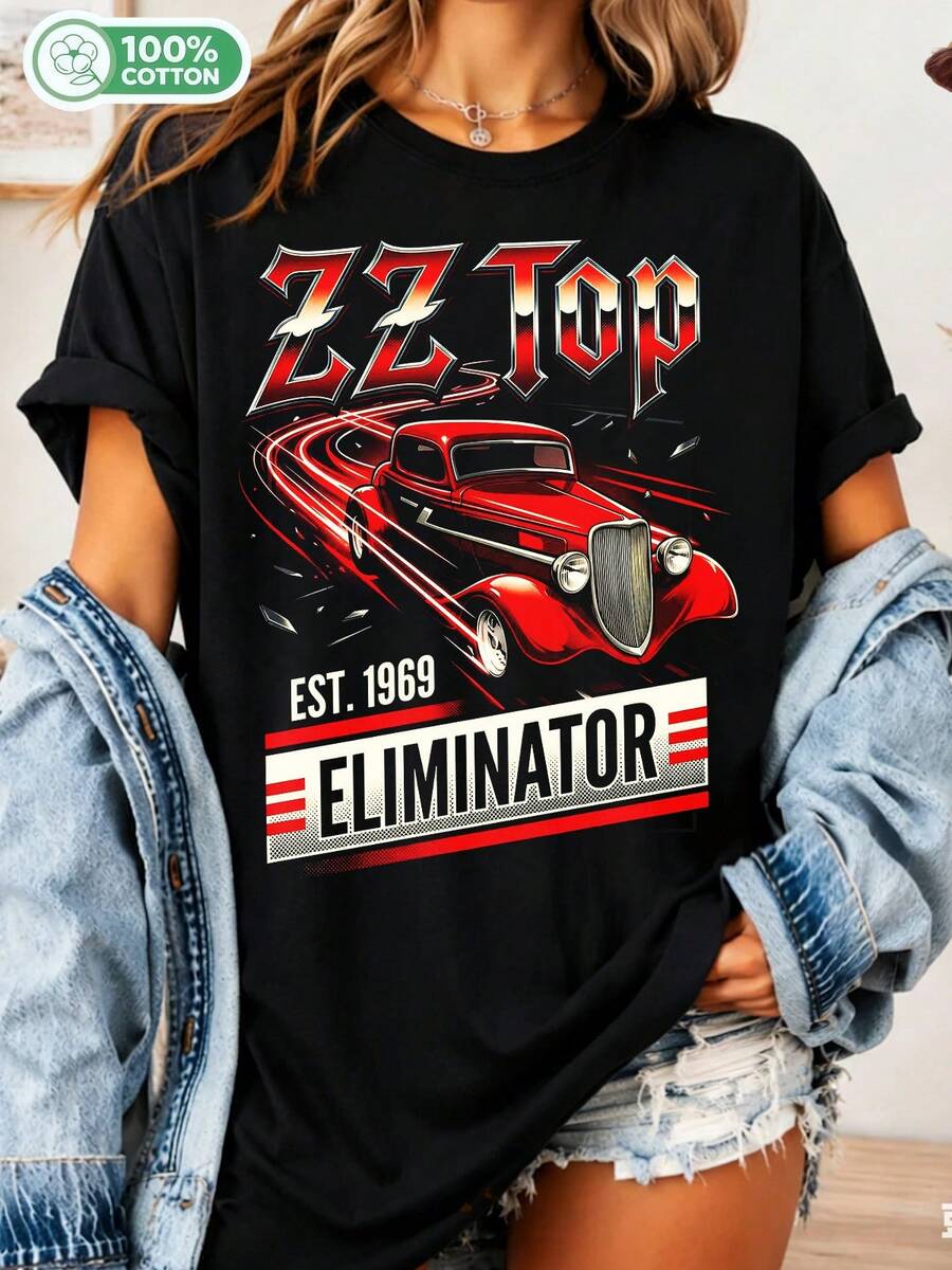 Women T-Shirts - Black - View 1