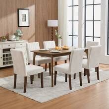 Sedie da cucina - Beige - Visualizzare 4