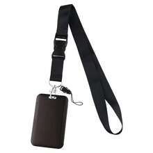 1pc Solid Color Lanyard Phone Strap With Socket Detachable Access Card Holder ID Card Holder Student Card Bus Card Credit Card Commuter Card Holder - C-multicolor - View 10