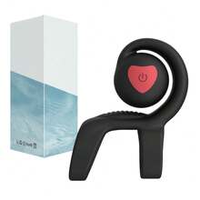 Cock Ring Vibrator Double Vibration Penis Rings Erection Penis Rings Vibrating Cockring G-Spot Stimulator Adult Sex Toys For Men Couples - one-size - View 1