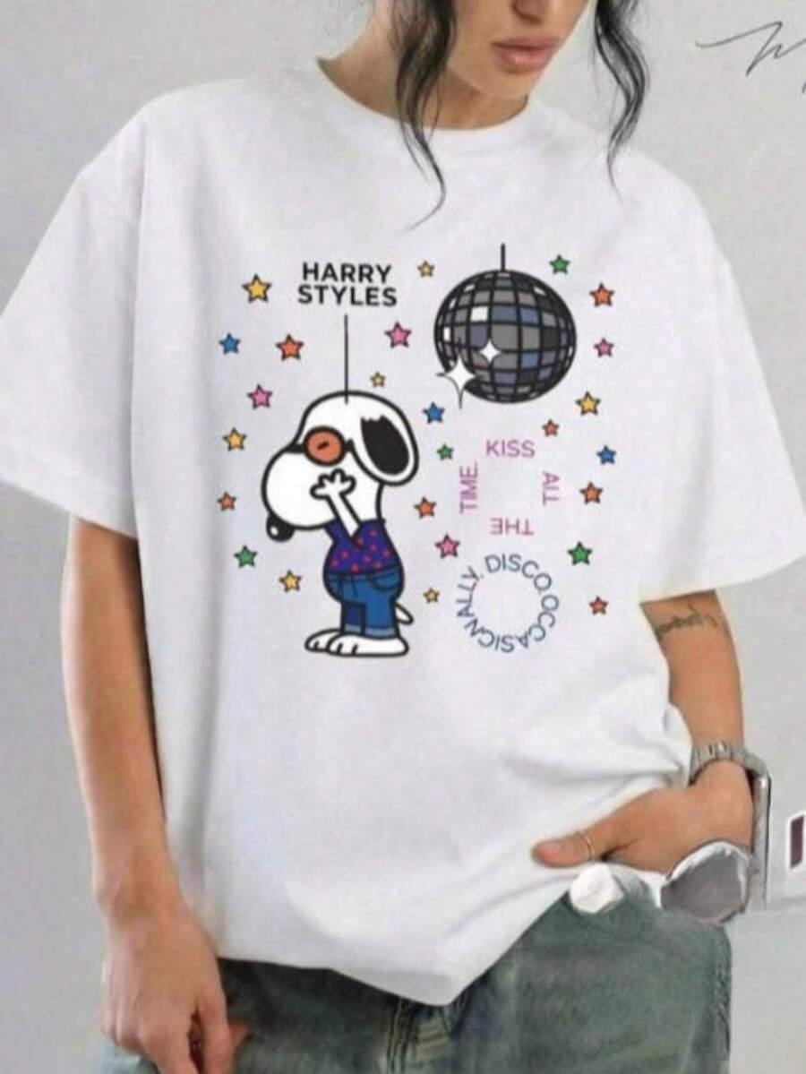 Ropa de verano, conjuntos de verano para hombre, conjuntos de vacaciones para hombre, camisetas de verano, conjuntos para festivales, conjuntos a juego para la familia, camiseta de discoteca, camiseta de merchandising de H-Arry S-Tyles, camiseta de concierto de Harry Disco, camiseta para fans de Harry, camiseta gráfica de Kiss All The Time. Diseñada para la comodidad diaria y un estilo duradero, esta camiseta gráfica de H-Arry S-Tyles presenta un estampado limpio y atractivo y un material suave que la convierte en una opción ideal para uso casual, eventos y como regalo. Regalos Especialmente Preparados Para Los Fans De H-Arry S-Tyles, Regalo Para Niños, Amigos Y Familiares. - Camiseta Unisex De Manga Corta, Cuello Redondo, Algodón Suelto, Estilo Urbano Vintage. Blusas para mujer. blusas.blusas casuales para dama.Impresión de osos cariñosos.Camiseta estampada Impresión de osos cariñosos. - Blanco - Ver 1