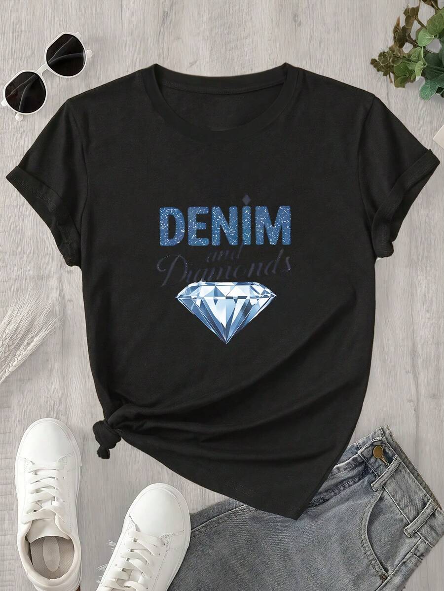Halloween Graphic T-Shirt - Black - View 1