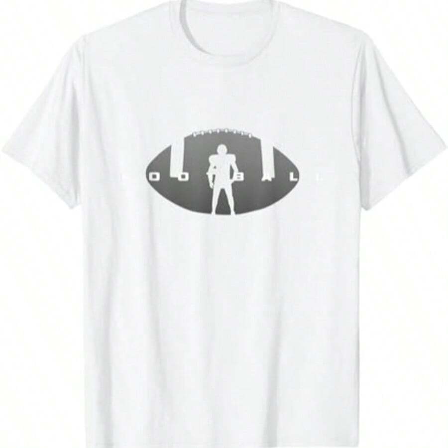 Football Apparel - Football T-Shirt Small1 - 白色 - 查看 1
