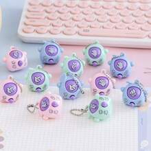 6/12/15pcs Creative Mini Rock Paper Scissors Game Keychain - Multicolor - View 7