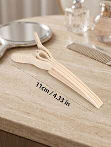 4pcs/1pc Korean Style Fluffy Hair Clips, Seamless Volumizing Bangs Clip, Duckbill Styling Clip, Invisible Sectioning Clip, Women's Hair Accessories, Essential For Home And Salon - A - View 7