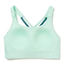 LI-NING Women's High Support Sports Bra Sweat-Proof Non-See-Through Fitness Top AUBW010 - 浮水綠 - 查看 4