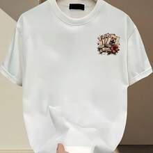 Camiseta de Algodón Pesado para Hombre G1 - Blanco - Ver 1