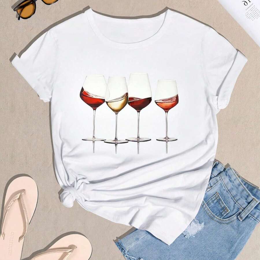 Women T-Shirts - Weiss 9 - View 1
