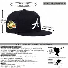 Men Letter Embroidered Hip-Hop Cap For Spring And Autumn Daily Wear Street - Black - View 2