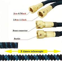 1pc Expandable Garden Hose, 1/2 Inch High Pressure Wash Hose, Magic Irrigation Hose With Universal Connector - A - View 4