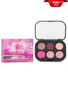 Mac Connect In Colour 眼影盤 #Rose Lens 6.25g/0.22 Oz | 6 色玫瑰色調眼影 | 高顯色單次塗抹覆蓋 | 輕盈絲滑質地 | 均勻順滑暈染 | 適合隱形眼鏡佩戴者 - Rose Lens - 6.25g - 查看 6