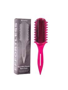 WANMEI 2-In-1 Hair Comb Set, Volumizing Anti-Tangle Hair Brush, Anti-Frizz Hair Comb, Hair Oil Application Comb, Root Nourishing Hair Care Set, All-In-One Hair Nourishing Tool Kit - Multicolor - View 9