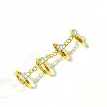 Nuevo anillo de moda multicapa para mujer, diseño único exquisito y simple, con incrustaciones de diamantes de imitación, anillo de joyería de mano versátil y de moda - Dorado - Ver 3