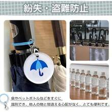 Umbrella Accessories And Storage - Dark Blue + Clear - View 4