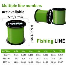 Bkuman 4-Strand High Cost-Performance Lure Fishing Line, Maximum Pulling Strength, Smooth Water-Cutting Fishing Line, Suitable For Beginners And Experienced Anglers, Also Ideal For Various Holiday Gifts - Multicolor - View 3