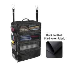 Bolsa de almacenamiento de equipaje, bolsa organizadora de maleta de viaje, estante de viaje portátil colgante, compartimento de clasificación rápida de equipaje de mano plegable colgante, accesorios de viaje - Multicolor - Ver 17