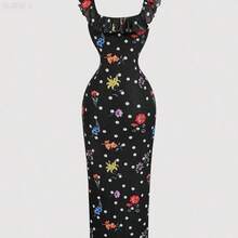 Women Long Dresses - Multicolor - View 7
