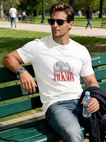 Men T-Shirts - White - View 2