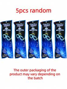 10pcs/5pcs/1pc Glow Stick Glasses, Suitable For Baby Shower Party Decoration, Bachelorette Party, Gender Reveal Party Decoration, Wedding Decoration, Party Supplies, Party Favors, Glow Party Supplies, Photo Props, Wedding, Party And Dance, Glow Necklaces And Bracelets, Great Gift For Friends Or Family - Multicolor - View 13