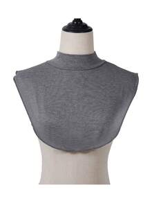 New Modal Cotton Fake Collar Shirt, Modal Solid Color Base Layer Women's Versatile Accessory Fake Collar Scarf 1pc - Multicolor - View 16