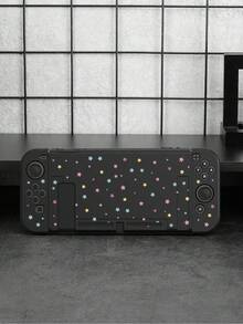 2025 New 2 Accessories, Shiny Star Pattern Switch Protective Case, Compatible With Switch 2/Switch NS/Switch OLED/Lite, Accessories For Switch 2/Switch, Family Pack Set, Storage Bag, Dockable Base, Switch Protective Case, Best Gift For Switch Players - Multicolor - View 2