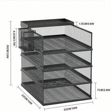 Organizzatori per documenti - Bianco-1 PC - Visualizzare 4