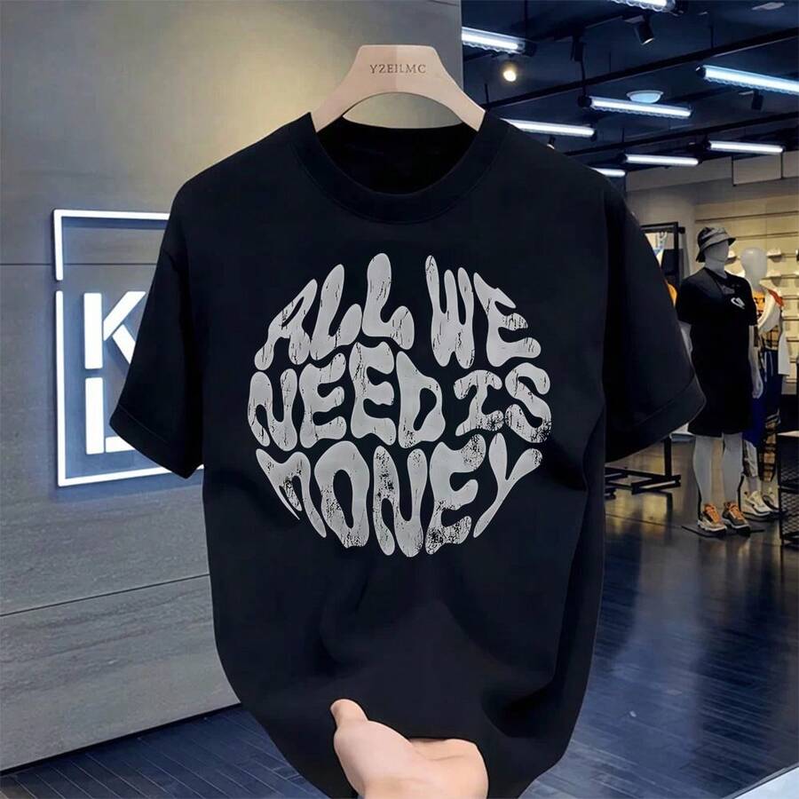 Camisetas de hombre - Negro - Ver 1