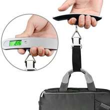 110 Lb/50 Kg Electronic Luggage Scale, Portable Stainless Steel Handheld Luggage Scale, One-Button Zeroing Function, One-Button Multiple Unit Conversion - Suitable For Luggage Check-In And Other Scenarios, Comfortable Handle, Batteries Not Included. - Portable electronic scales - View 11