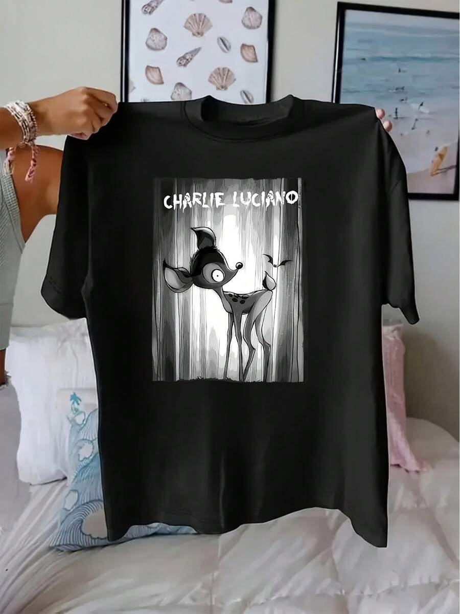 Women T-Shirts - Black - View 1
