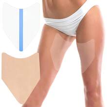 10/30pcs Thigh Lift Anti Chafing Friction Tape Patches, Chafe Protection Thigh Inner Adhesive Sticker, Clear Invisible Waterproof Skin Pads - Various Style - View 1