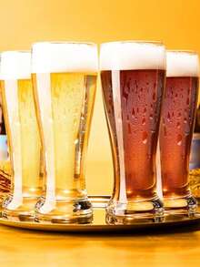 1個大容量 480ml 飲料杯 啤酒杯 TRITAN材質 防碎 可重複使用 適用於酒吧 派對 戶外露營 家用 送禮 - 查看 7